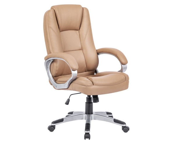 CF6950 Πολυθρόνα Γραφείου Διευθυντή, Pu Μπεζ